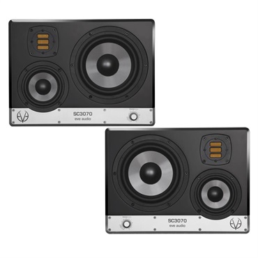 EVE Audio SC3070 Left-Right (ペア)(イヴオーディオ)(モニタースピーカー)(3ウェイ)(メインモニター)