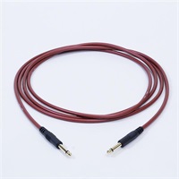 PASSGO RED TS PHONE Cable (1.5m)(パスゴーレッド)(ラインケーブル/ギターケーブル/楽器用ケーブル)(Phone-Phone)(6.3(2極)-6.3(2極)， ｽﾄﾚｰﾄ-ｽﾄﾚｰﾄ)(日本製)