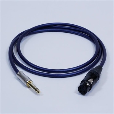 PASSGO BLUE XFT Cable (1.5m)(パスゴーブルー)(ラインケーブル)(XLRメス-TRS)(XLR(F)-6.3(3極))(日本製)