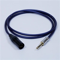PASSGO BLUE TXM Cable (1.5m)(パスゴーブルー)(ラインケーブル/モニタースピーカーケーブル)(TRS-XLRオス)(6.3(3極)-XLR(M))(日本製)