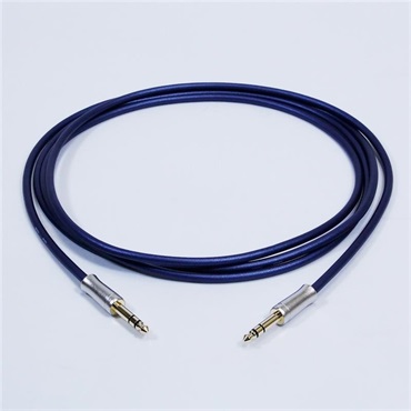 PASSGO BLUE TRS Cable (5.0m)(パスゴーブルー)(ラインケーブル/モニタースピーカーケーブル)(TRS-TRS)(6.3(3極)-6.3(3極))(日本製)