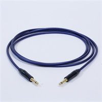 PASSGO BLUE TS PHONE Cable (1.5m)(パスゴーブルー)(ラインケーブル/ギターケーブル/楽器用ケーブル)(Phone-Phone)(6.3(2極)-6.3(2極)， ｽﾄﾚｰﾄ-ｽﾄﾚｰﾄ)(日本製)