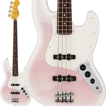 Fender Made in Japan 【6月下旬入荷予定、ご予約受付中】 Hybrid II 2026 Collection Jazz Bass Misty Satin (Pink Mist/Rosewood) 【The Spring Summer 2026 Campaign】