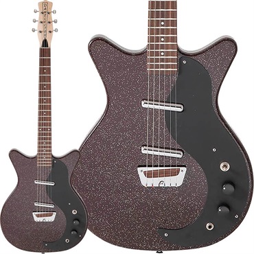 Danelectro GLITTER ’59 (Maroon/Silver)