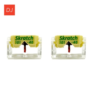 SKRATCH 101-40 【2本セット】【M44Gカートリッジ対応交換針】(ジコー)