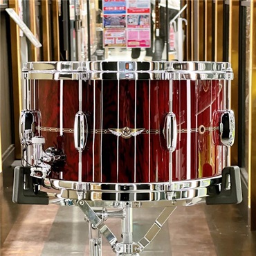 TBS148SC-DKR [STAR Buniga Snare Drum / 14×8][Dark Red Cordia]【Made in Japan】