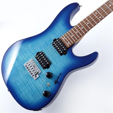 Ibanez 【Jack Gardiner直筆サイン入り】 AZ Standard AZ24S1F-TXB (Transparent Turquoise Burst)  【Jack Gardiner直筆サイン入りポートレートカード付】