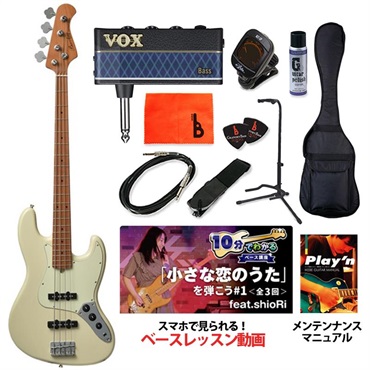 BJB-1-RSM/M (OWH) 【ベース初心者入門セット】