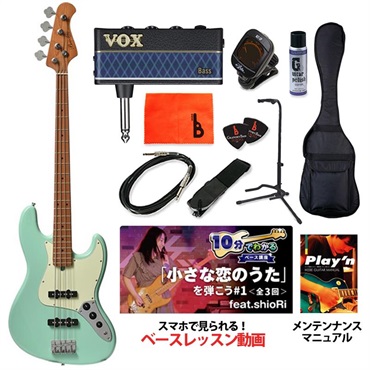 Bacchus 【入荷待ち、ご予約受付中】 BJB-1-RSM/M (SFG)BJB-1-RSM/M (SFG) 【ベース初心者入門セット】