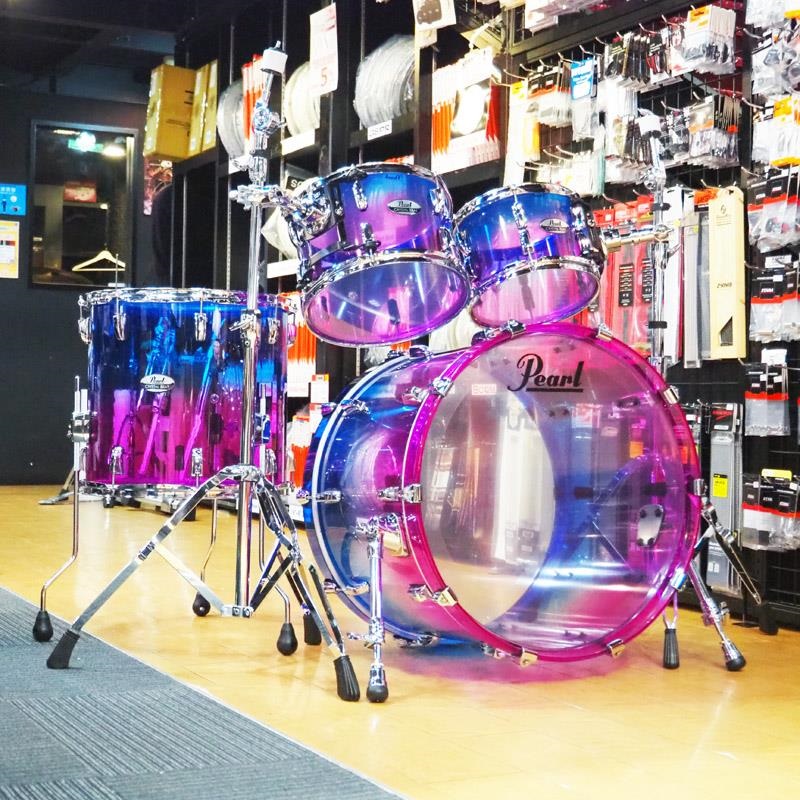 CRB524P/C #734 [CRYSTAL BEAT 4pc Drum Shell Pack / Cotton Candy Fade] [ユニバーサルクランプ付属]【Pearl80周年/2026年限定カラー】の商品画像