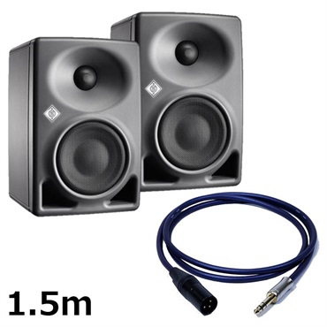 【夏のボーナスセール】KH 80 DSP A G  (ペア)【PASSGO BLUEスピーカーケーブルセット(TRS-XLR)1.5ｍ】(ノイマン)(モニタースピーカー)(KH80)(アクティブモニタースピーカー)