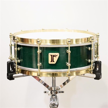 riddim Custom Order. Vintage Maple 14''×5'' Snare Drum - Orive Green【店頭展示特価品】