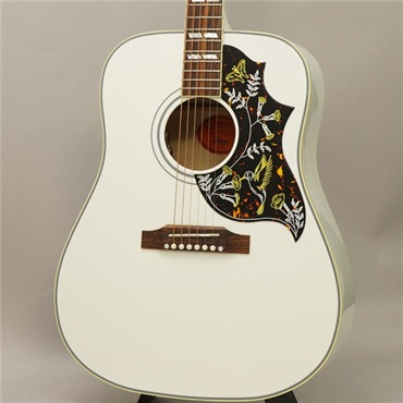 【GIBSON×AQUBEストラッププレゼント】Hummingbird Maple Alpine White Gloss 【限定生産モデル】  ギブソン