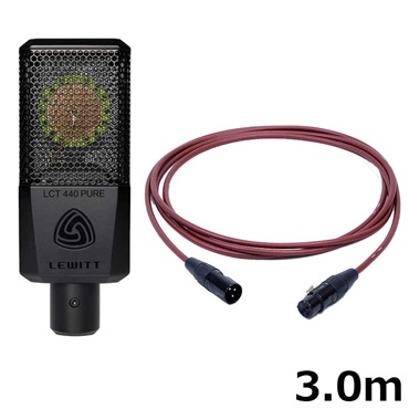 【夏のボーナスセール】LCT440PURE 【PASSGO REDマイクケーブルセット(XLR-XLR)3.0ｍ】(ルーイット)(定番コンデンサーマイク)(ラージダイヤフラム)