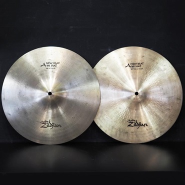USED 中古 A Zildjian New Beat HiHat 14 pair [Top:1106g/Bottom:1394g]