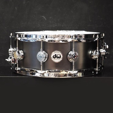 USED 中古 DRVD5514SVCBK [Collector's Satin Black over Brass Snare 14''x5.5'']