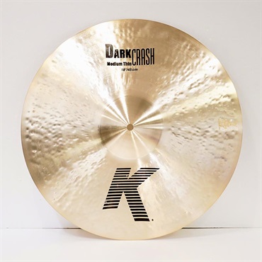 K Zildjian Dark Crash Medium Thin 18'' [1525g]【店頭展示特価品】