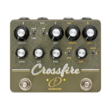 Crazy Tube Circuits Crossfire（CTC/クレイジーチューブ）オーバードライブ