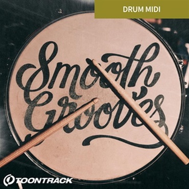 TOONTRACK Drum MIDI - Smooth Grooves (ドラムMIDIパック)(ウエスト・コースト)(ロック)(ファンク)(オンライン納品)(2時間以内に納品)
