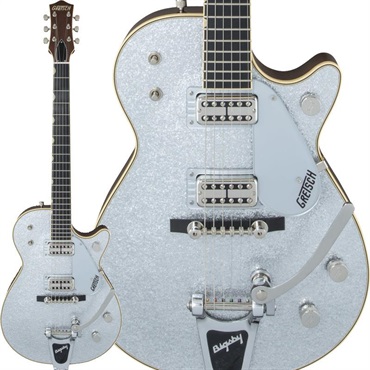 G6129T-59 Vintage Select ’59 Silver Jet with Bigsby (Silver Sparkle)
