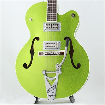 G6120T-HR Brian Setzer Signature Hot Rod Hollow Body with Bigsby (Extreme Coolant Green Sparkle/Rosewood)