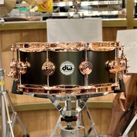 DRVD5514SVPBK [Collector's Satin Black Over Brass Snare 14×5.5 / Copper Finish Hardware]【日本初入荷/特注品】