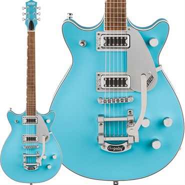 GRETSCH G5232T Electromatic Double Jet FT with Bigsby (Kailani Blue/Laurel)