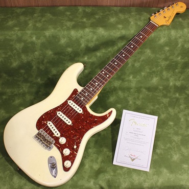 Fender Custom Shop USED 中古 Builder Select Series 1963 Stratocaster Journeyman Relic Arctic White Built by Yuriy Shishkov SN. YS2647