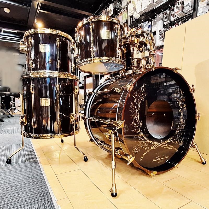 USED 中古 YAMAHA 100TH Limited Centennial Edition Recording Custom Special ''Ciricote''Drum Set　[RCS100CG/22BD.10TT.12TT.13TT.16FT/ファイバーケース付属/Made In Japan]の商品画像
