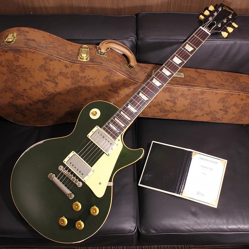 Murphy Lab 1957 Les Paul Standard Reissue British Racing Green Over Gold Top w/Dark Back Heavy Aged SN.76285 【Gibson SUMMER FAIR】の商品画像