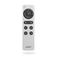 WiiM Voice Remote2 (ウィーム)(リモコン)(ボイスコントロール対応)(WiiM製品用)(WIM-WREMOTE2-S)
