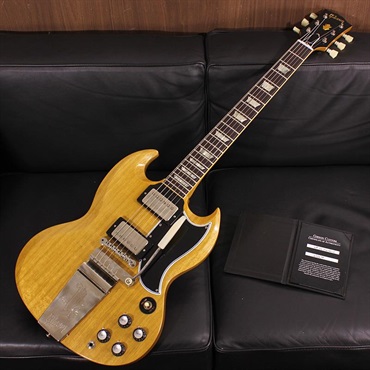 Limited Edition 1964 SG Standard Reissue Korina with Maestro Vibrola VOS Antique Natural SN. 602674