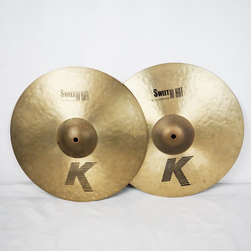 USED 中古 K Zildjian Sweet HiHat 15 pair [NKZL15SW.HHT/15SW.HHBM][1132g/1710g]の商品画像