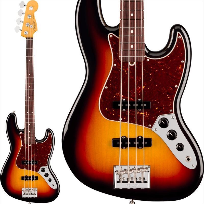 American Professional Jazz Bass (3-Color Sunburst/Rosewood) 【2026 Model 購入先着キャンペーン】の商品画像