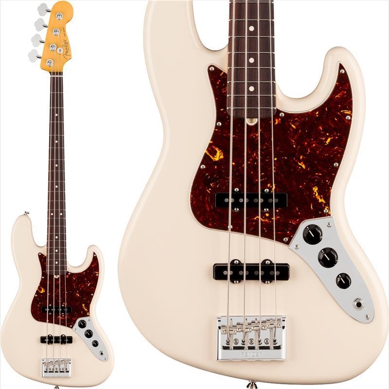 American Professional Jazz Bass (Olympic White/Rosewood) 【2026 Model 購入先着キャンペーン】の商品画像