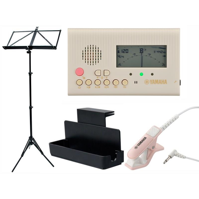 YAMAHA TDM-600BE チューナー メトロノーム 4点セット（TDM-600BE/TM-40PK/MS-RKDX/VIVACE MS-500） 【セットがお買い得!!】の商品画像