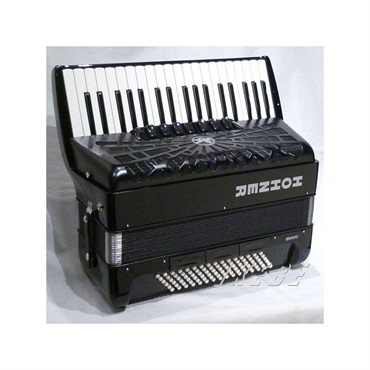 Hohner (アコーディオン専門店・出荷前検品発送)Bravo III 96 BLK (カラー：ブラック) HOHNER ホーナー アコーディオン 入門向け ピアノ式 37鍵盤 中型 画像1