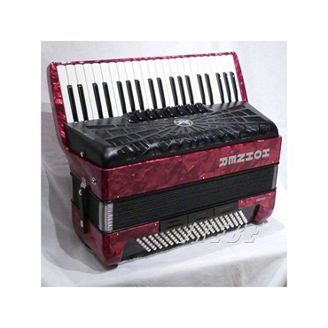 Hohner (アコーディオン専門店・出荷前検品発送)Bravo III 120 RED カラー：レッド HOHNER ホーナー アコーディオン 入門向け ピアノ式 41鍵盤 大型 画像1