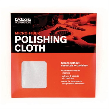 D’Addario MICRO-FIBER POLISH CLOTH [PW-MPC] 画像1