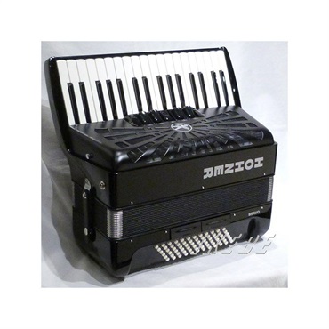 Hohner (アコーディオン専門店・出荷前検品発送)Bravo III 72 BLK (カラー：ブラック) HOHNER ホーナー アコーディオン 入門向け ピアノ式 34鍵盤 中型 画像1