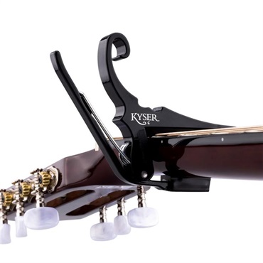 Kyser KGCBA [QUICK-CHANGE CAPO] (クラシックギター用/BLACK) 画像2