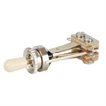 Gibson PSTS-020 Toggle Switch Straight Type w/Cream Switch Cap 画像1