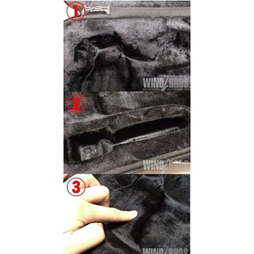 GL CASES 【お取り寄せ品】GLケース アルトサックス用 GLK-A (S) グレー・ヘアライン仕上げ 【Brasspire ver.】 画像5