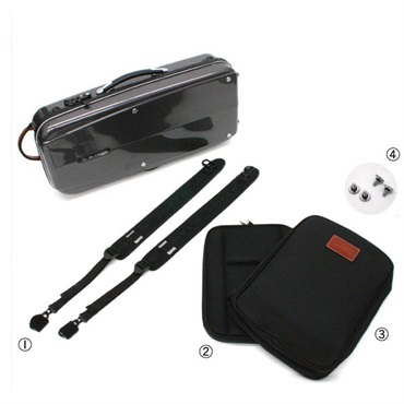 GL CASES 【お取り寄せ品】GLケース アルトサックス用 GLK-A (S) グレー・ヘアライン仕上げ 【Brasspire ver.】 画像8