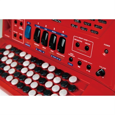 Roland (台数限定・専用キャリングバッグ付)ローランド Vアコーディオン 電子 ボタン式 FR-1Xb RD【カラー：レッド】 画像3
