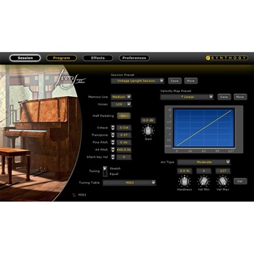 SYNTHOGY Ivory II Upright Pianos Upgrade (アップグレード版) (オンライン納品)(2時間以内に納品) 画像1