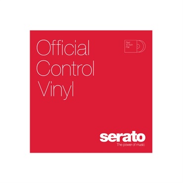 serato 12 Serato Control Vinyl [Red] 2枚組 セラート コントロール バイナル SCV-PS-RED-2 (12インチサイズ) 画像2