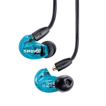 SHURE SE215 Special Edition(SE215SPE-A トランス・ルーセント・ブルー)(国内正規品2年保証)(有線イヤフォン)(シュア) 画像1