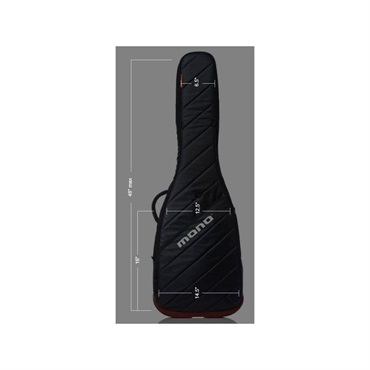 MONO M80 VERTIGO ELECTRIC BASS CASE (Steel Grey) 画像5