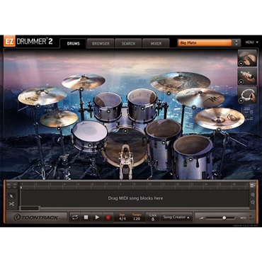TOONTRACK 【トゥーントラックドラム系スーパーセール！】EZX ROCK SOLID(オンライン納品)(2時間以内に納品) 画像1